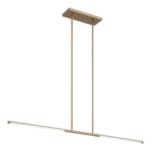 Thesis 207283A - 2L 5CCT LED Linear Chandelier / Lustre lineair DEL 5CCT 2L
