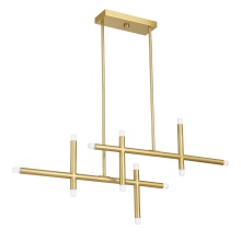 Thesis 207301A - 12L LED Linear Chandelier / Lustre lineair DEL 12L