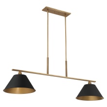 Thesis 207336A - 2L Linear Chandelier / Lustre lineair 2L