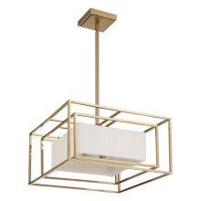 Thesis 207272A - 4L Convertible Pendant Light / Luminaire suspendu convertible 4L