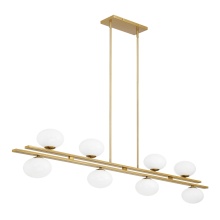 Thesis 207378A - 8L Linear Chandelier / Lustre lineair 8L
