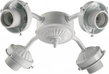 Quorum 2444-806 - 4LT LED Lk HDW - WH