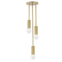 Dainolite ADS-63P-AGB - 3LT Incandescent Pendant, AGB