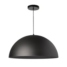 Dainolite OFE-161P-MB-MB - 1 Light Incandescent Pendant, Matte Black