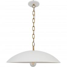 Dainolite OFE-191P-MW-AGB - 1LT Pendant, MW w/ AGB Chain