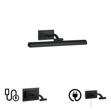 Dainolite YVO333-16LED-MB - 5 Colour Change Temp 20W Matte Black Picture Light