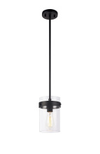 Matteo Lighting C78401BK - Zale Pendant
