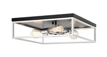 Matteo Lighting M15543BKCH - Clarke Flush Mounts