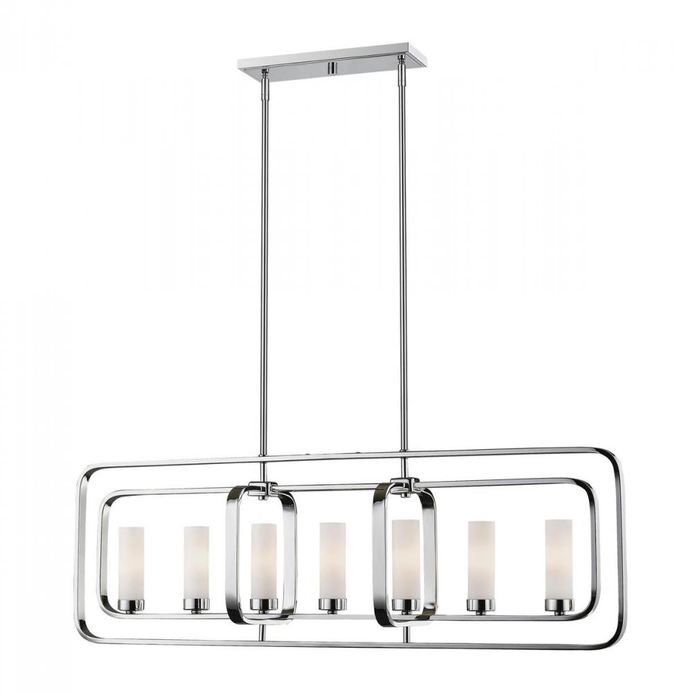 7 Light Linear Chandelier