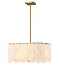 Z-Lite 345P20-RB - 8 Light Chandelier