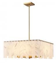 Z-Lite 345P26-RB - 8 Light Chandelier