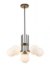 Z-Lite 477-6MB-OBR - 6 Light Chandelier