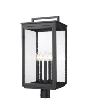 Z-Lite 5019PHXLR-BK - 5 Light Outdoor Post Mount Fixture
