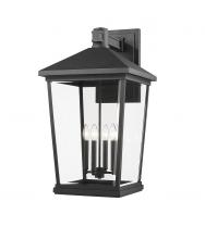 Z-Lite 568XXL-BK - 4 Light Outdoor Wall Light