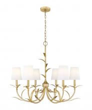 Z-Lite 830-31GLF - 6 Light Chandelier