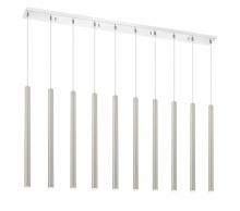 Z-Lite 917MP24-BN-LED-10LCH - 10 Light Linear Chandelier