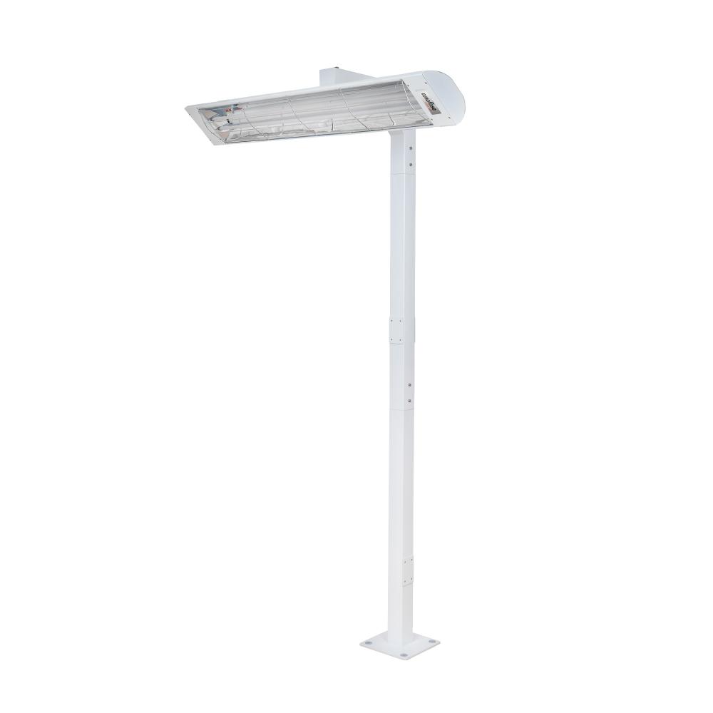 8FT POLE MOUNT,SINGLE 61IN,WHT