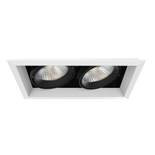 Eurofase TE132LED-35-4-02 - MuLT, 26w, Trm, 2LT , 35k, Wht/blk