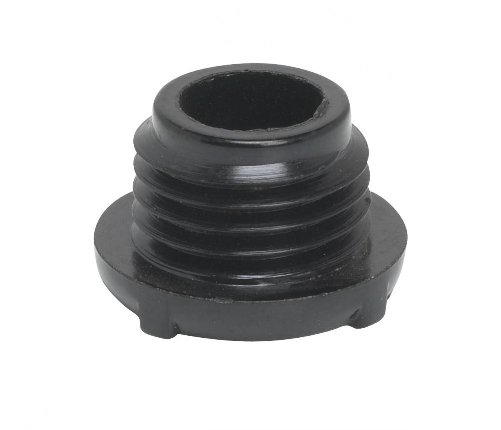 Plastic Bushing; 1/4 IP Male; Black Finish