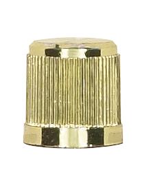 Plastic Dimmer Knob; Gold Finish