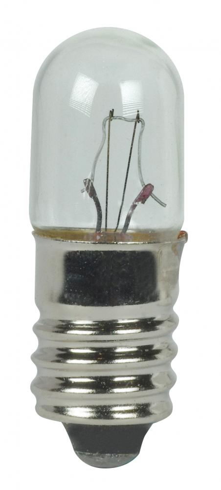 5 Watt miniature; T3 1/4; 500 Average rated hours; Miniature Screw base; 28 Volt