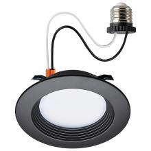 Satco Products Inc. S11834R1 - 6.7 Watt; LED Downlight Retrofit; 4 Inch; CCT Selectable; 120 Volts; Bronze Finish