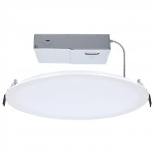 Satco Products Inc. S11849 - 38 Watt; 12 Inch LED Direct Wire Downlight; Remote Driver; CCT Selectable; Dual Dimming; Flat Face