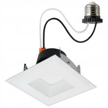 Satco Products Inc. S11884 - Field Selectable LED Downlight Retrofit; Deep Baffle; 5.8/7/9.5 Watts; 27K/30K/35K/40K/50K CCT; 4