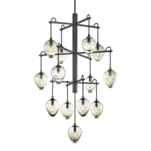 Troy F6208-GRA/BCR - Brixton Chandelier