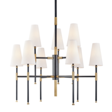 Hudson Valley 3734-AOB - 9 LIGHT CHANDELIER