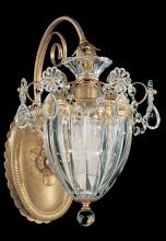 Schonbek 1870 1240-22 - Bagatelle 1 Light 120V Wall Sconce in Heirloom Gold with Heritage Handcut Crystal