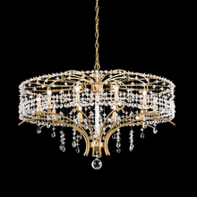 Schonbek 1870 TC1036N-06H - Bella Rose 10 Light 120V Chandelier in White with Clear Heritage Crystal