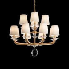 Schonbek 1870 MA1012N-76O - Emilea 12 Light 120V Chandelier in Heirloom Bronze with Clear Optic Crystal