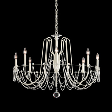 Schonbek 1870 AR1008N-40O - Esmery 8 Light 120V Chandelier in Polished Silver with Clear Optic Crystal