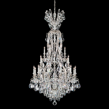 Schonbek 1870 3783-23S - Renaissance 25 Light 120V Chandelier in Etruscan Gold with Clear Crystals from Swarovski