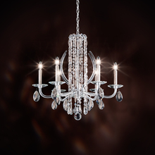 Schonbek 1870 RS8306N-48H - Siena 6 Light 120V Chandelier in Antique Silver with Clear Heritage Handcut Crystal