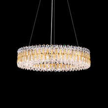 Schonbek 1870 RS8343N-48H - Sarella 12 Light 120V Pendant in Antique Silver with Heritage Handcut Crystal