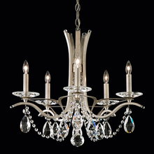 Schonbek 1870 VA8355N-51H - Vesca 5 Light 120V Chandelier in Black with Heritage Handcut Crystal