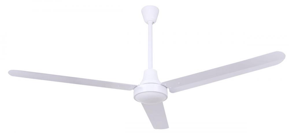 60" White High-Performance DC Industrial Fan