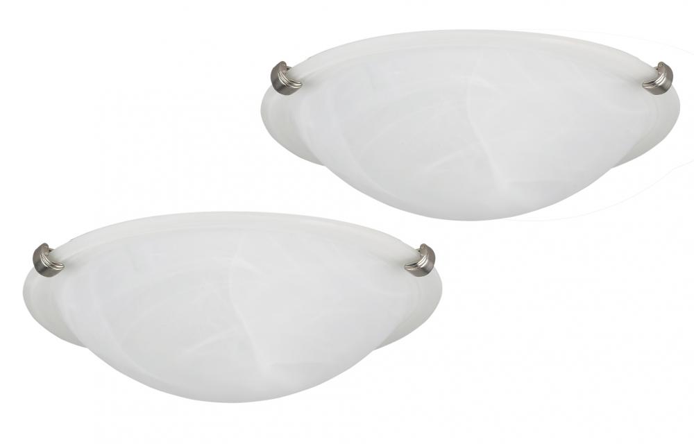 IFM1612T BPT, 2 Light Flush Mount, Pewter Finish