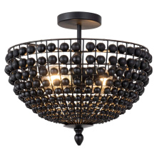 Canarm ISF1185A02BK16 - Burkley Black Flush Mount