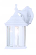 Canarm IOL411 - Outdoor, 1 Bulb Downlight, Clear Bevelled Glass Panels, 100W Type A or 60W B