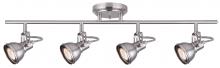 Canarm IT622A04BN10 - Polo 4 Light Track Lighting, Nickel Finish