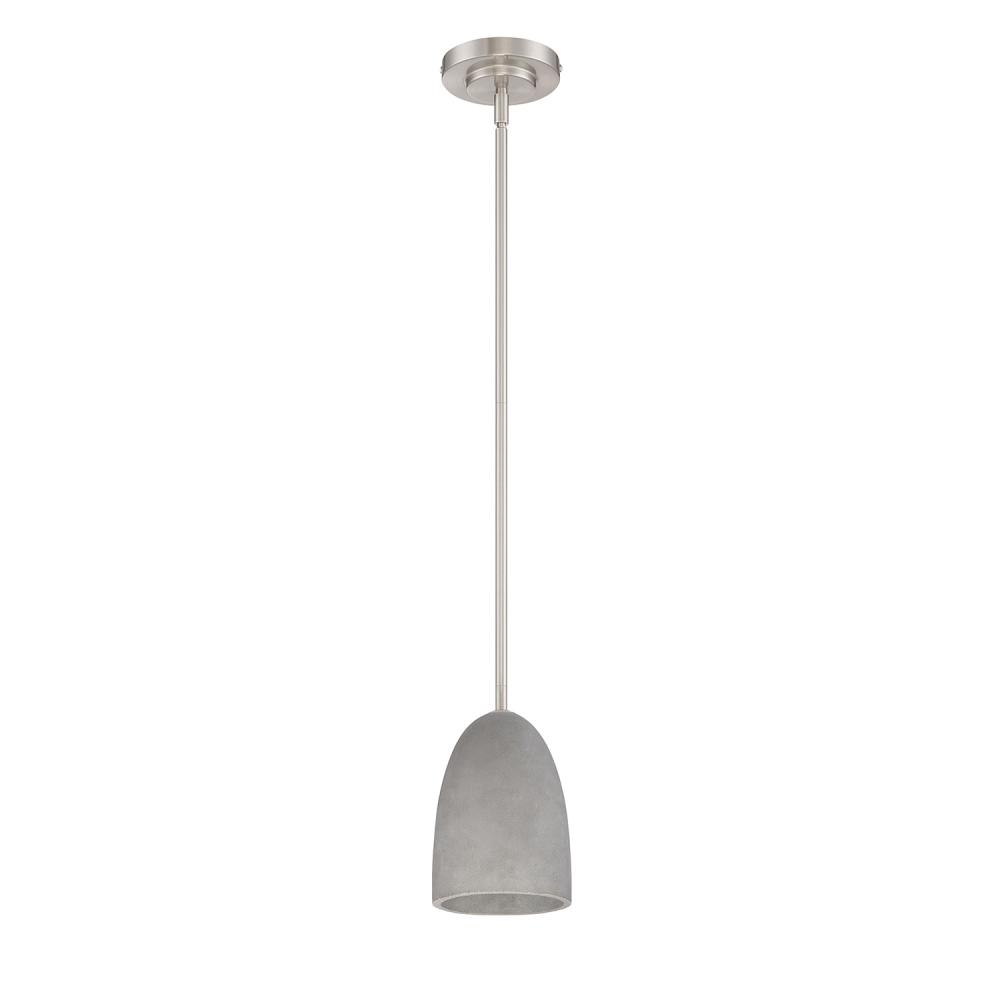 MAYSEN series 1 Light Cement shade Pendant