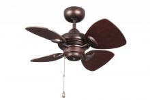 Kendal AC16324-CBRZ - Aires 24 in. Copper Bronze Ceiling Fan