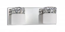 Kendal VF6400-2L-CH - VELLASE series 2-Light Chrome Bath Light