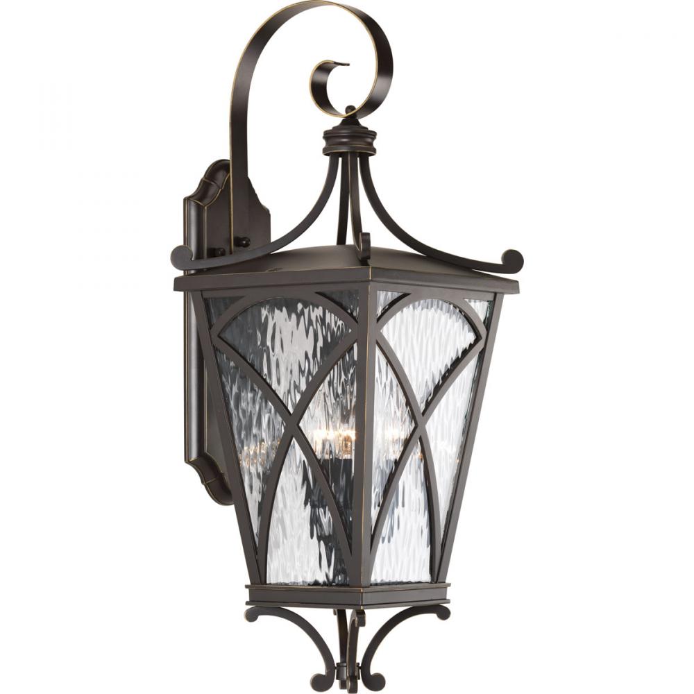 P6639-108 3-60W CAND WALL LANTERN