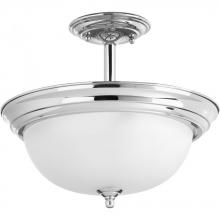 Progress P3927-15ET - P3927-15ET 2-100W MED SEMI-FLUSH CONV