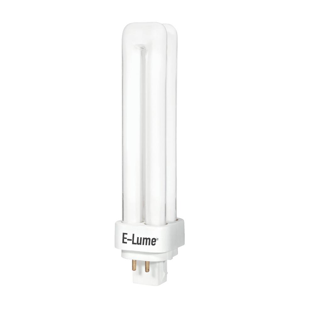 Compact Fluorescent 4-Pin Double Twin Tube G24q-1 13W 3000K  Standard