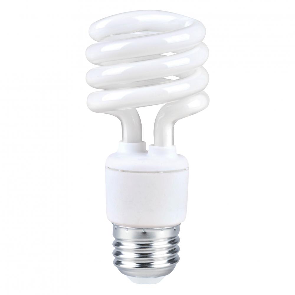 Compact Fluorescent Screw in lamps T2 Spiral E26 13 / 20 / 25W 4100K 120V Standard